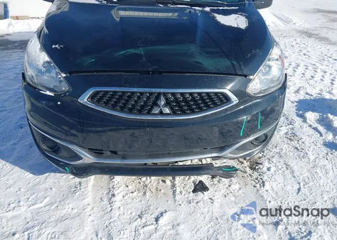 2018 Mitsubishi Mirage Es from USA, damaged, VIN ML32A3HJ5JH010565